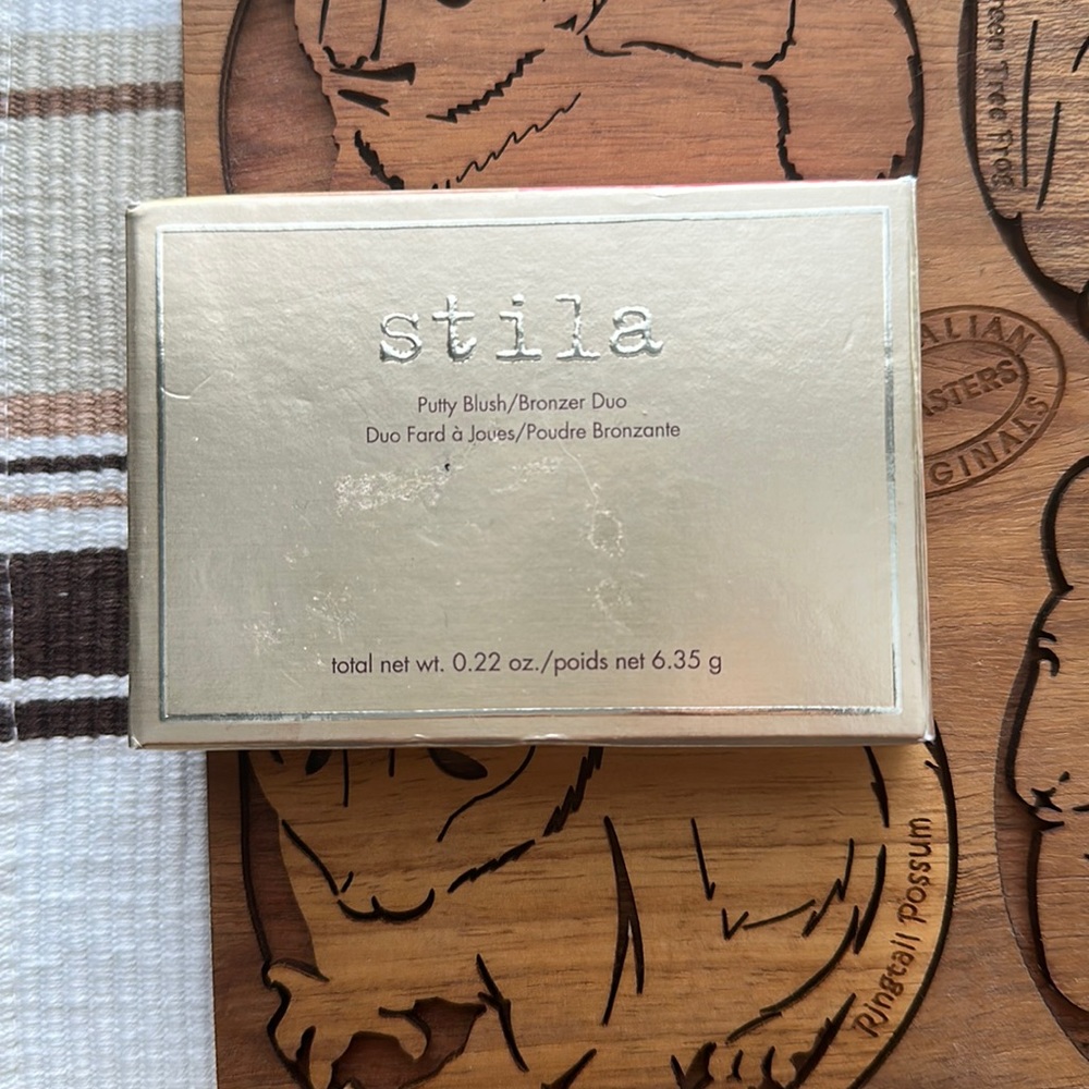 NEW Stila Putty Bronzer and Blush Duo